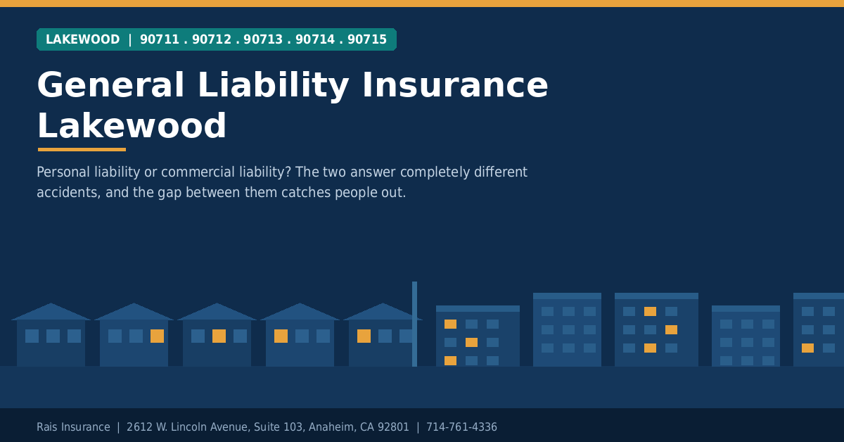General Liability Insurance Lakewood, CA | Rais Insurance General liability insurance Lakewood CA - Rais Insurance serving 90711 to 90715