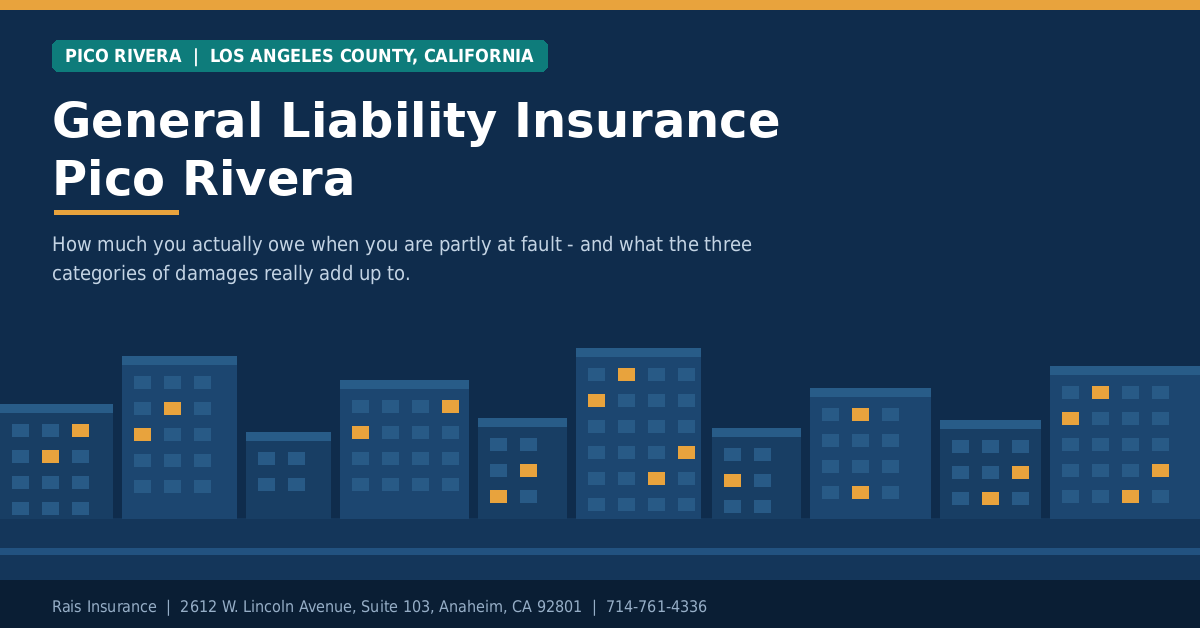 General Liability Insurance Pico Rivera, CA | Rais Insurance General liability insurance Pico Rivera CA - Rais Insurance for local businesses