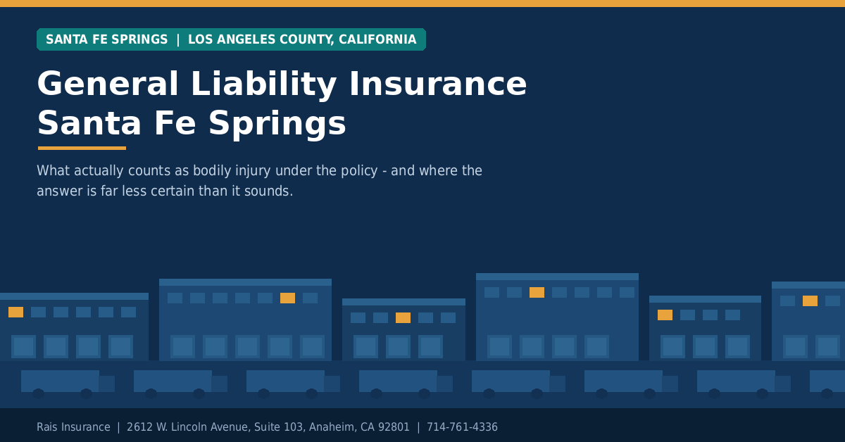 General Liability Insurance Santa Fe Springs, CA | Rais Insurance General liability insurance Santa Fe Springs CA - Rais Insurance for industrial and logistics businesses