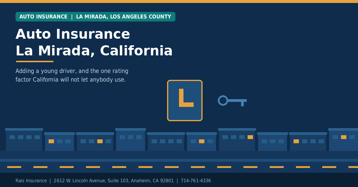 Auto Insurance La Mirada, California | Rais Insurance Auto insurance La Mirada California - Rais Insurance independent broker