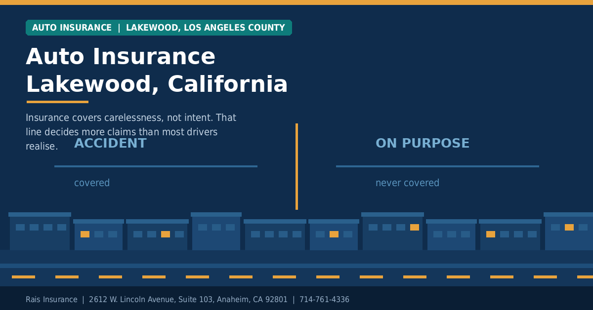 Auto Insurance Lakewood, California | Rais Insurance Auto insurance Lakewood California - Rais Insurance independent broker
