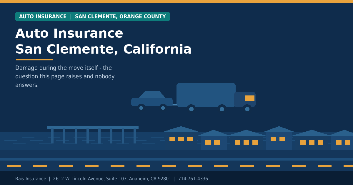 Auto insurance San Clemente California - Rais Insurance independent broker