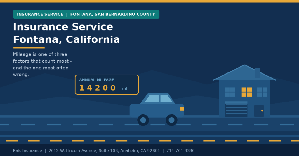 Insurance service Fontana — car, home, health, life and flood cover